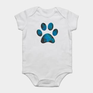 Galaxy pawprint Baby Bodysuit